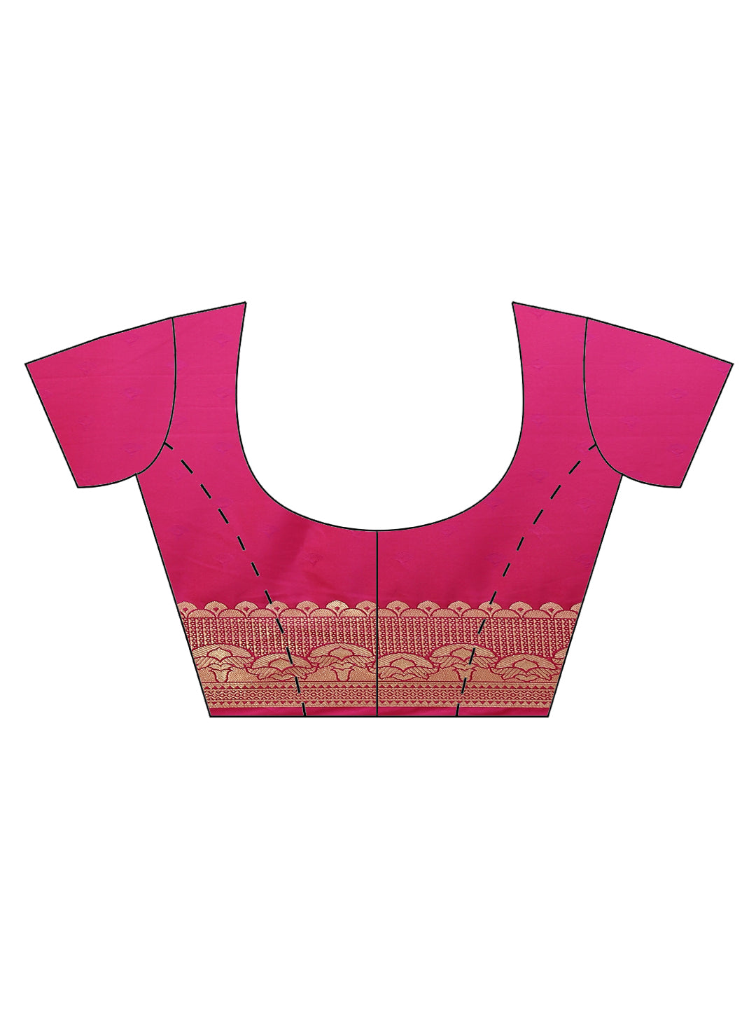 Zari Jaal Banarasi Woven Saree