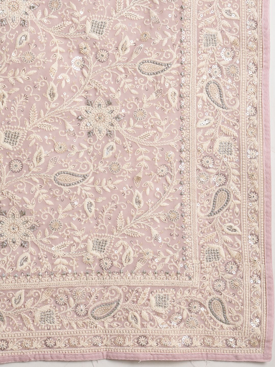 Embroidered Georgette Saree