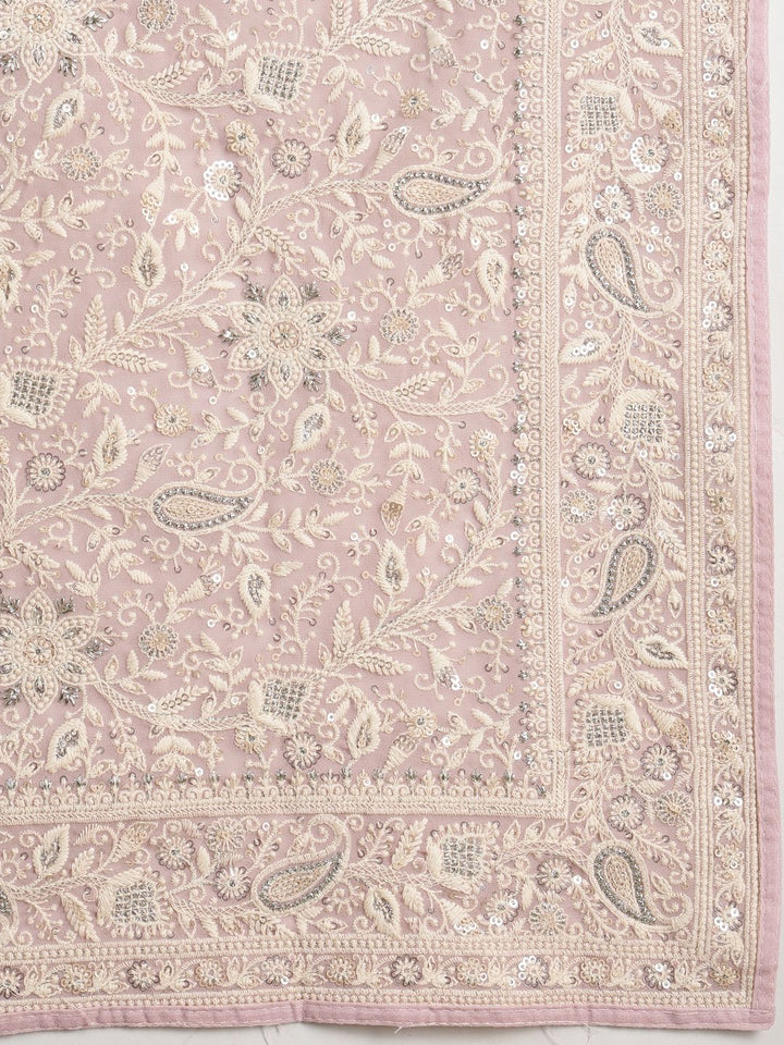Embroidered Georgette Saree