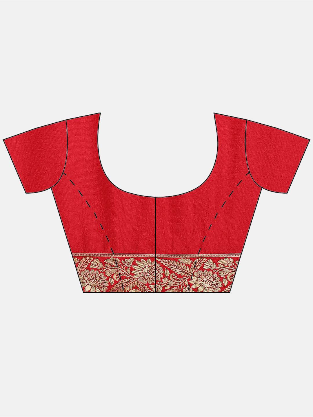Bandhani Art Handloom Woven Saree