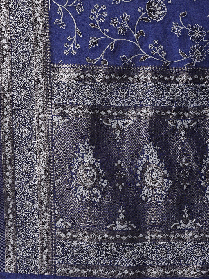 Zari Jaal Crepe Saree