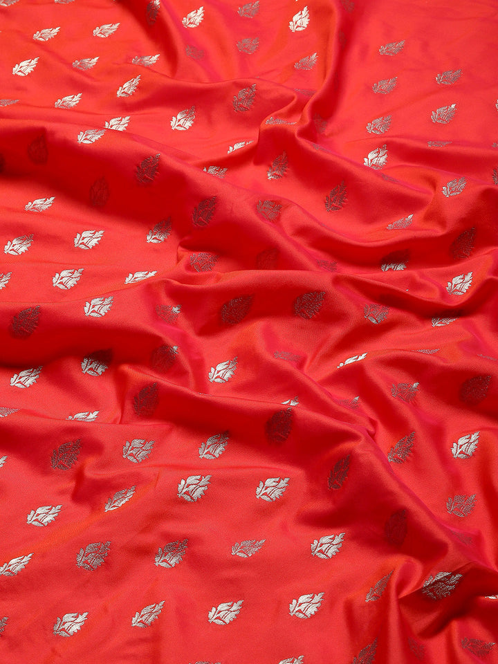 Zari Booti Woven Art Silk Banarsi Saree