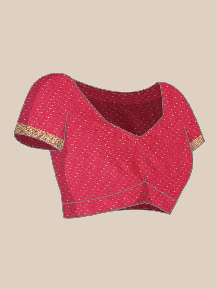 Banarasi Saree with Zari Border Booti