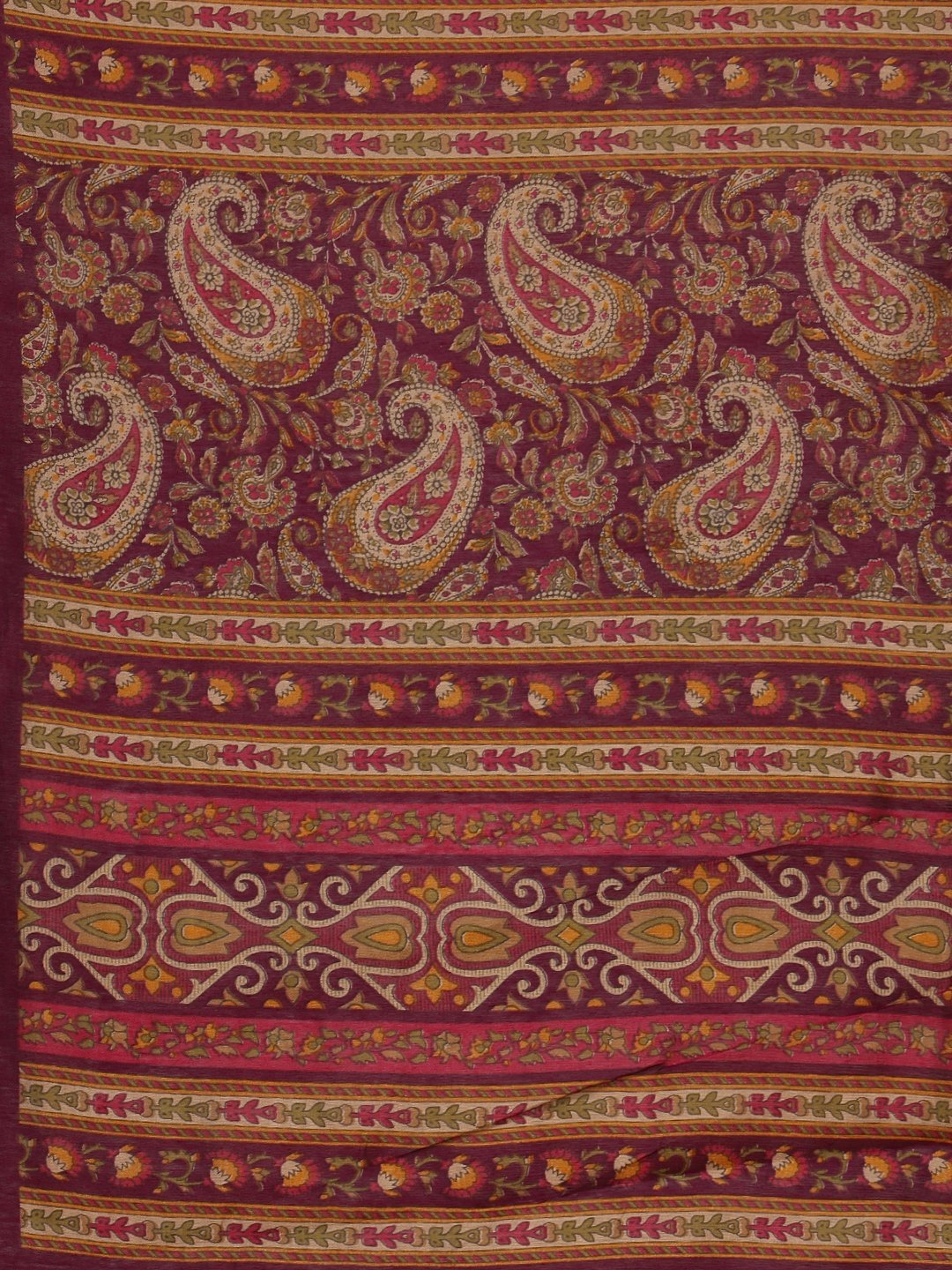 Digital Printed Art Silk Saree