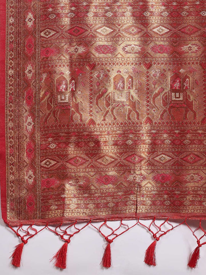 Woven Design Art Silk Saree