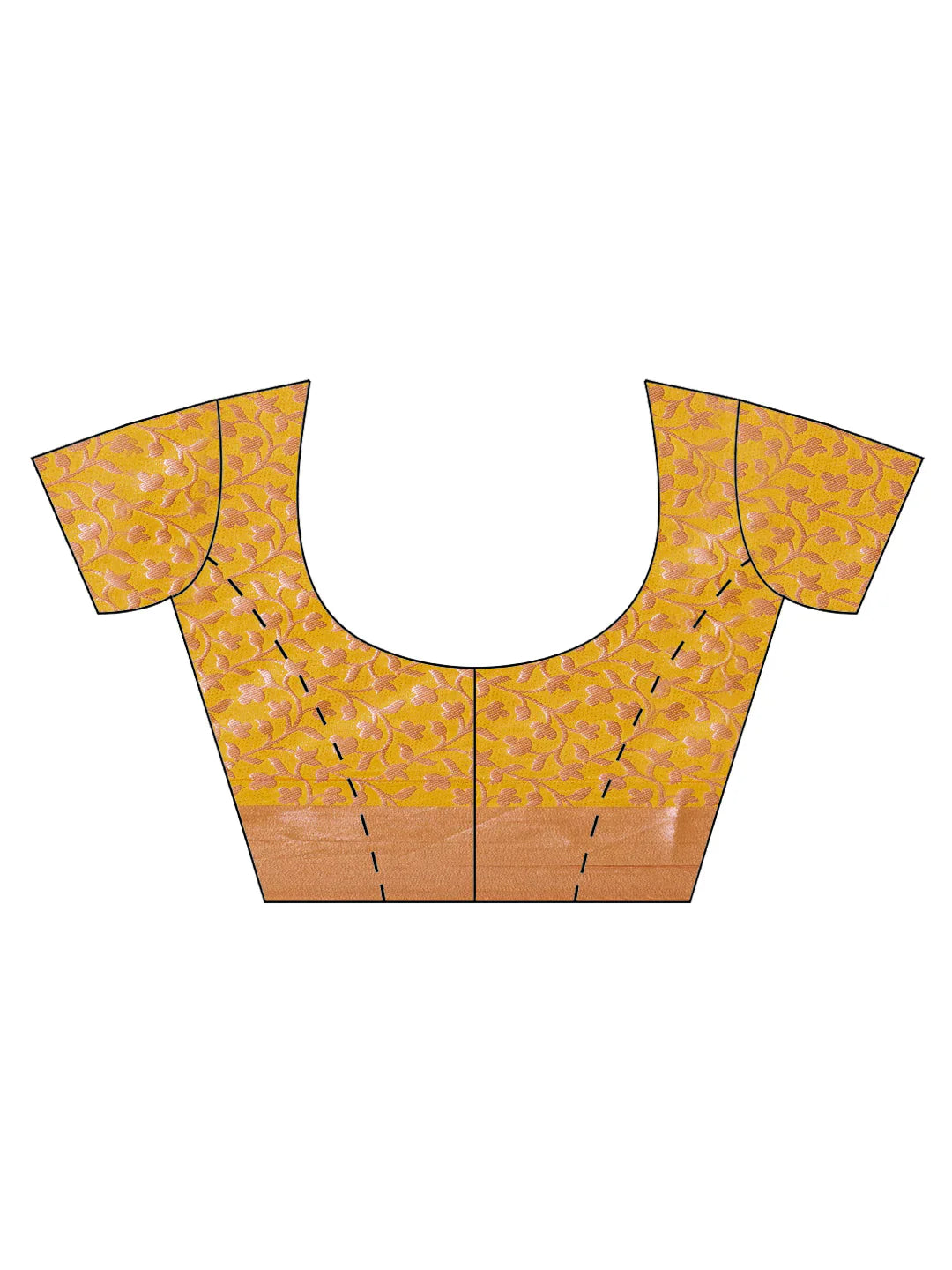 Jacquard Zari Border Handloom Woven Saree