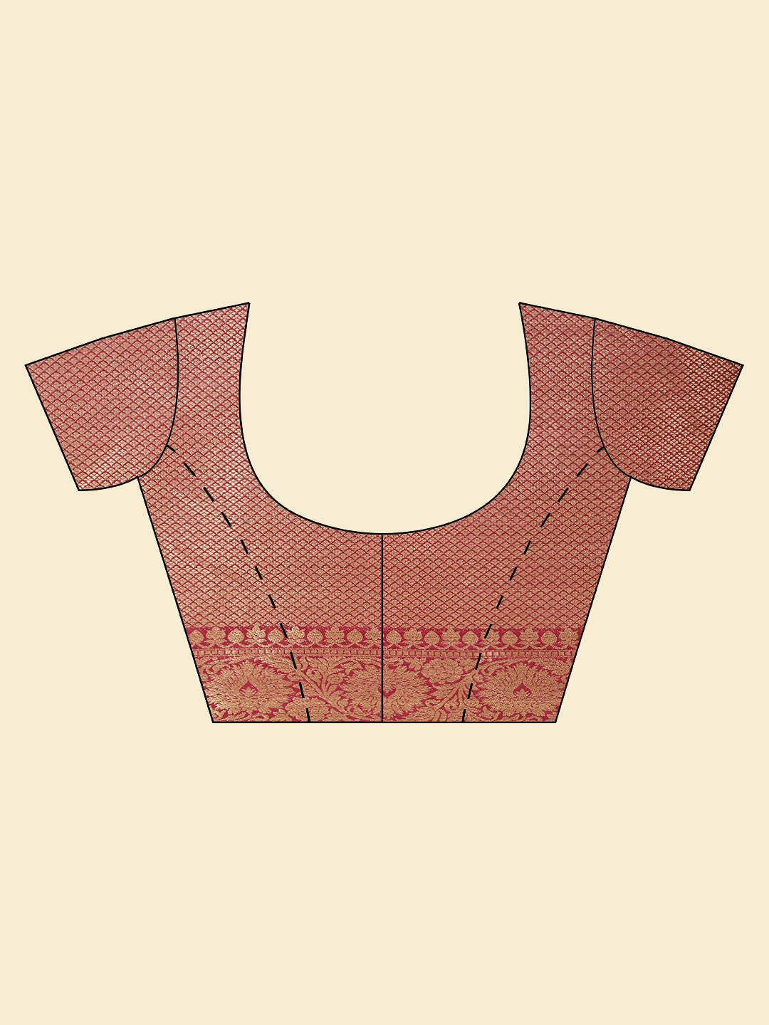 Zari Border Woven Handloom Saree