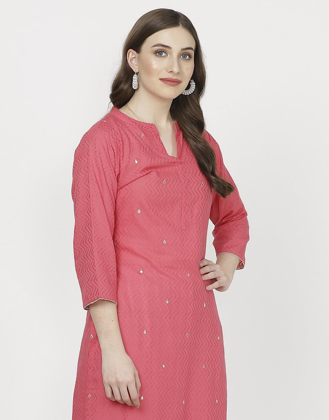 Yellow White Cotton Salwar Kameez