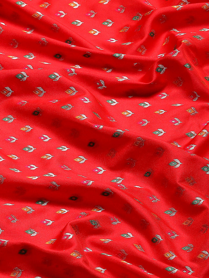 Zari Booti Woven Art Silk Banarsi Saree