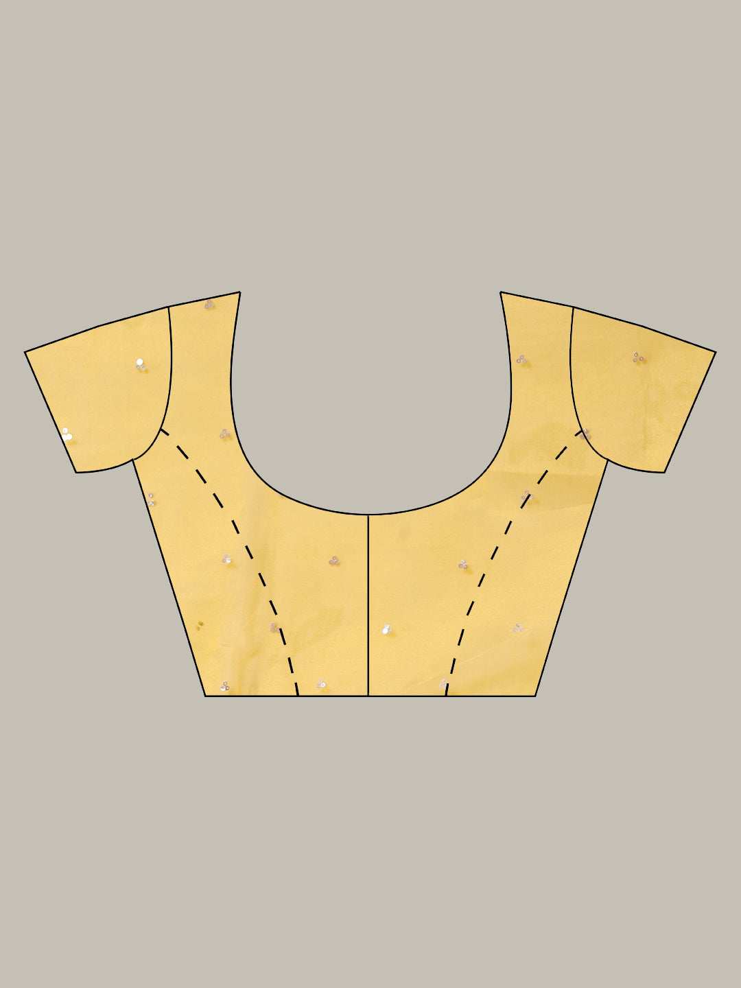 Sequence Embroidery Tissue Saree