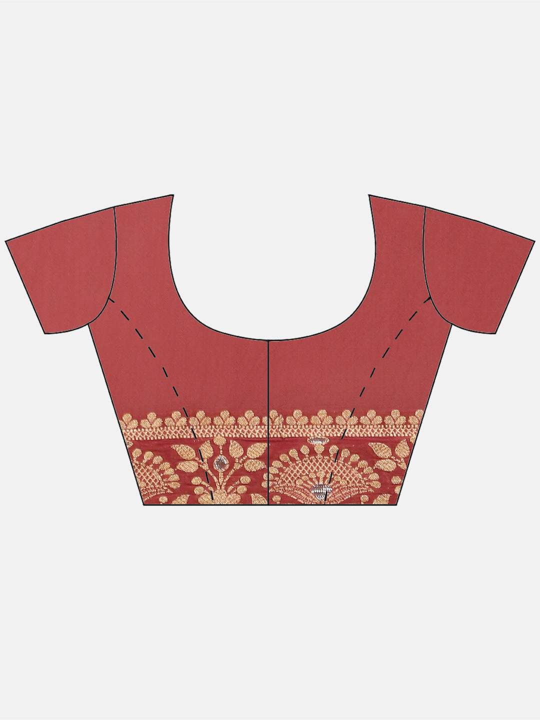 Banarasi Jaal Georgette Plain Saree