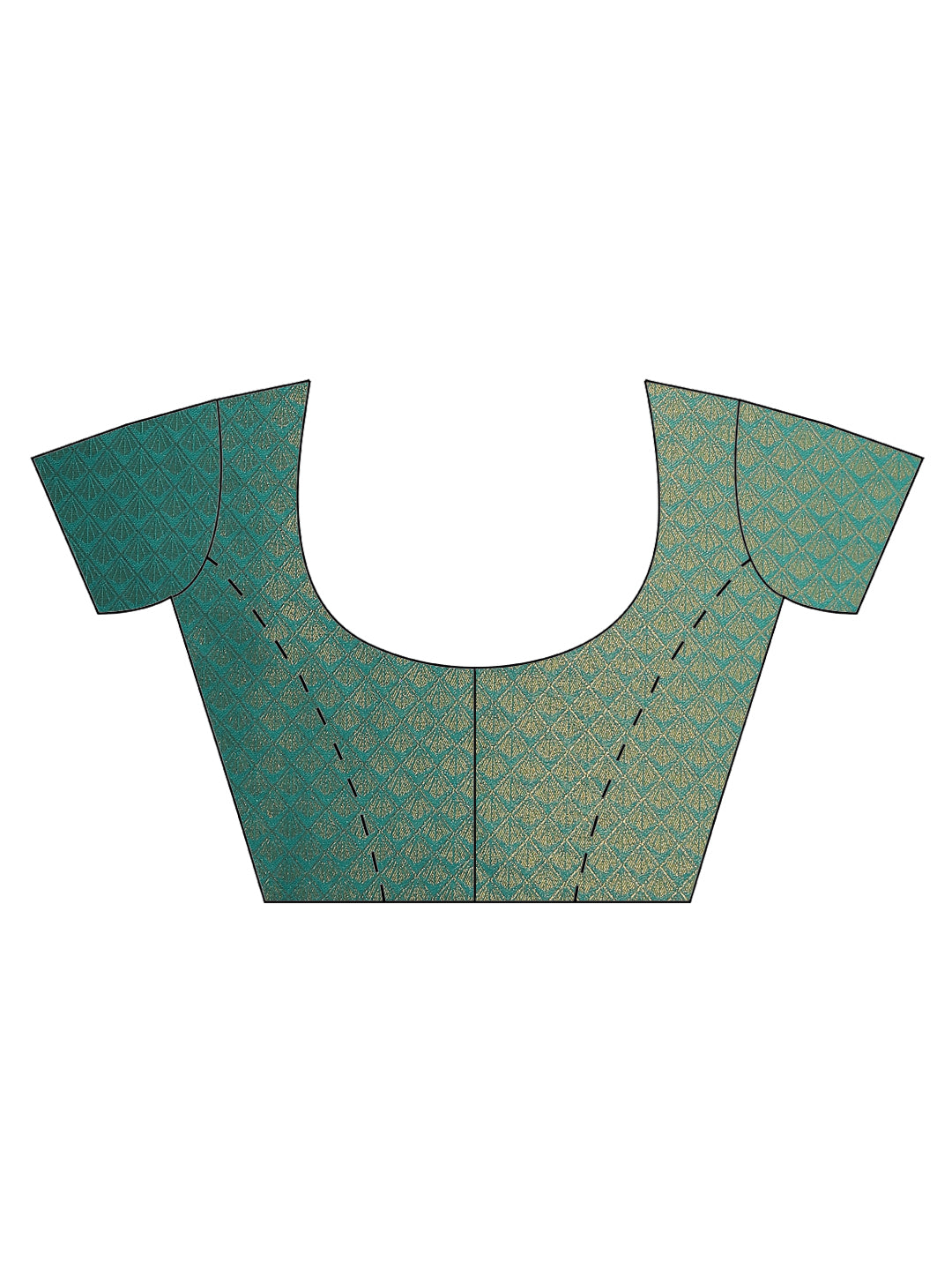 Brocade Zari Jaal Handloom Woven Saree