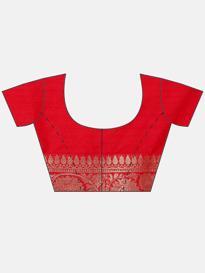 Bandhej Handloom Woven Saree