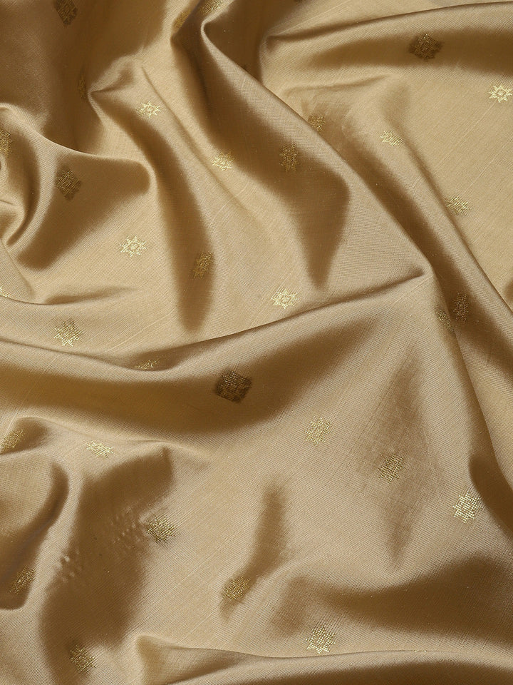Zari Booti Woven Cotton Saree