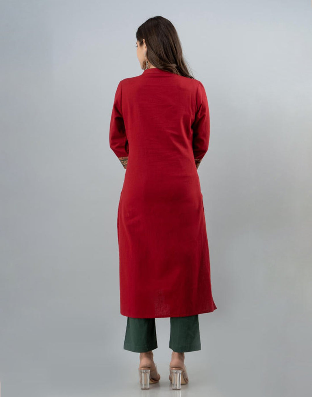 Cotton Kurti with Neck Details