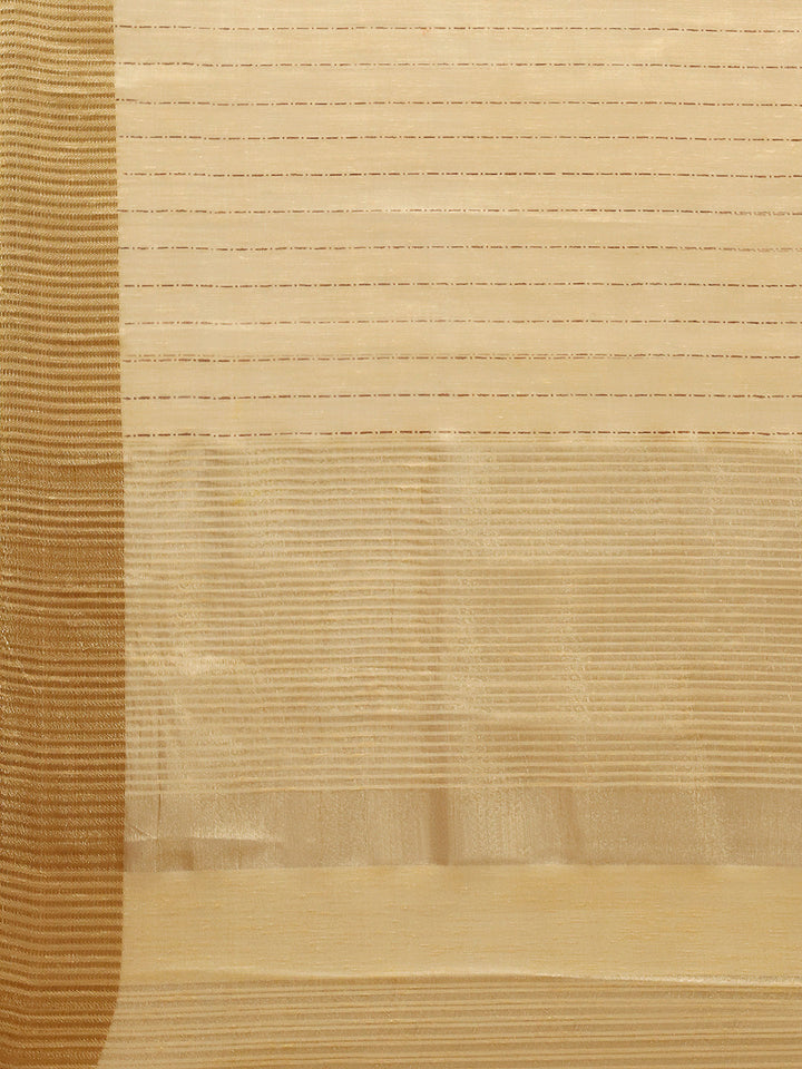 Zaari Border Art Silk Saree