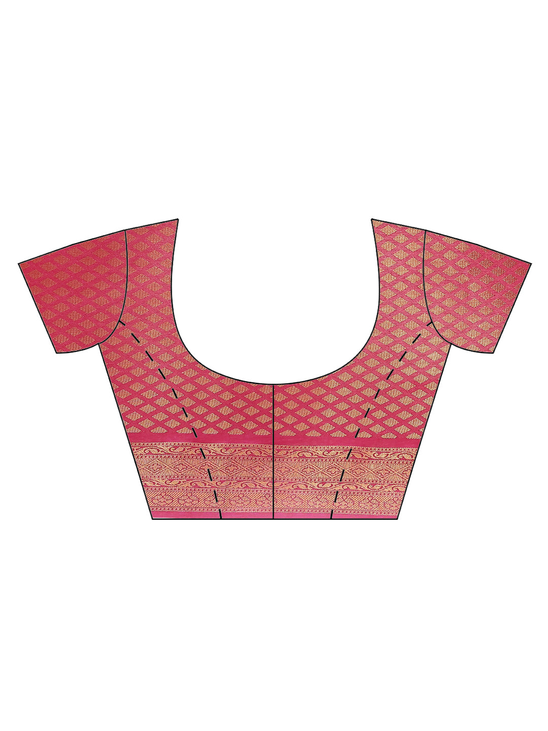 Zari Jaal Handloom Woven Saree