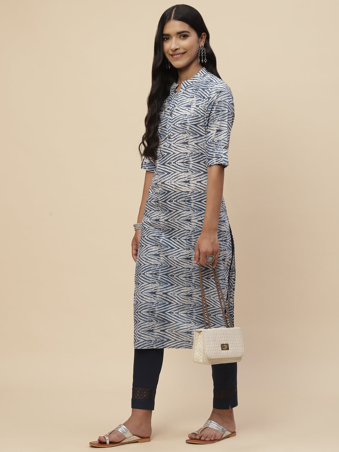 Printed Cotton Kurta