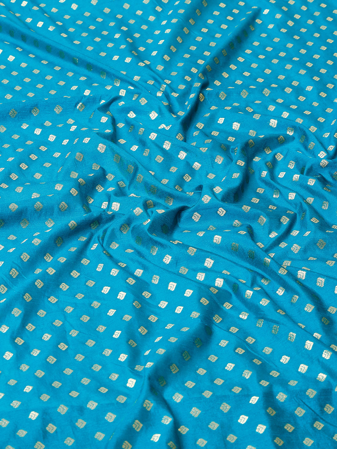 Zari Border Booti Handloom Woven Saree