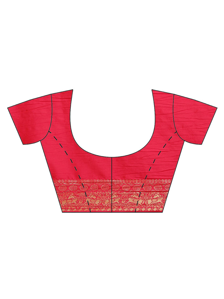 Stone Work Banarasi Woven Saree