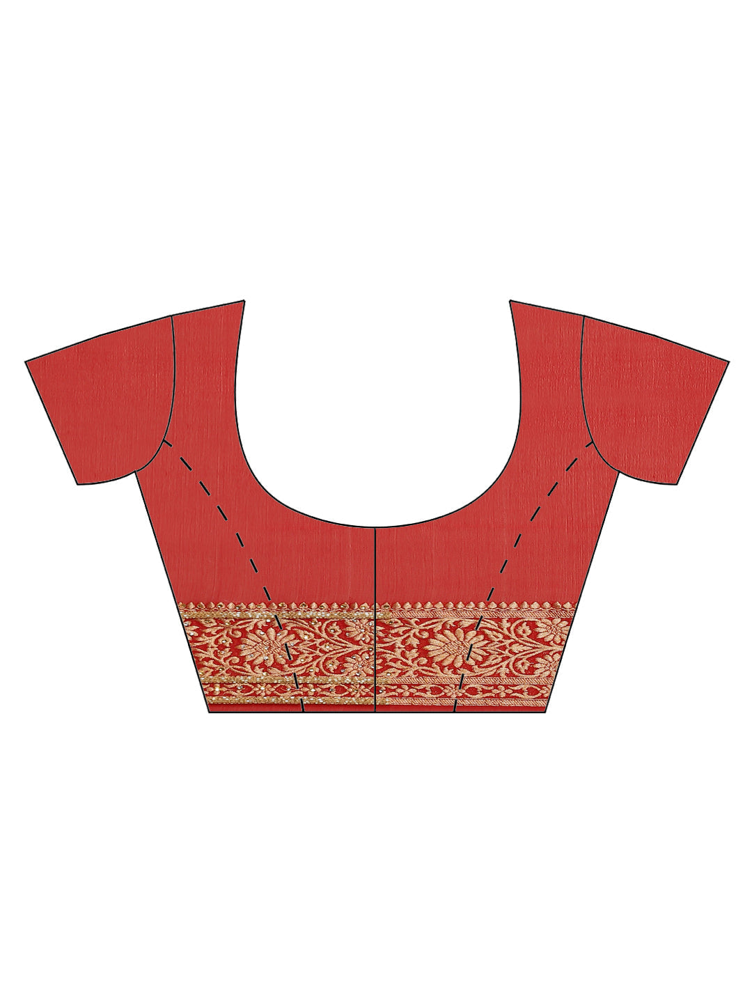 Stone Banarasi Embroidered Saree