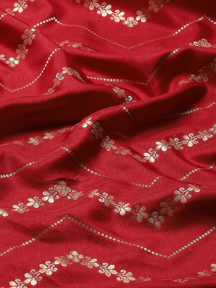 Zari Jaal Woven Dola Handloom Saree