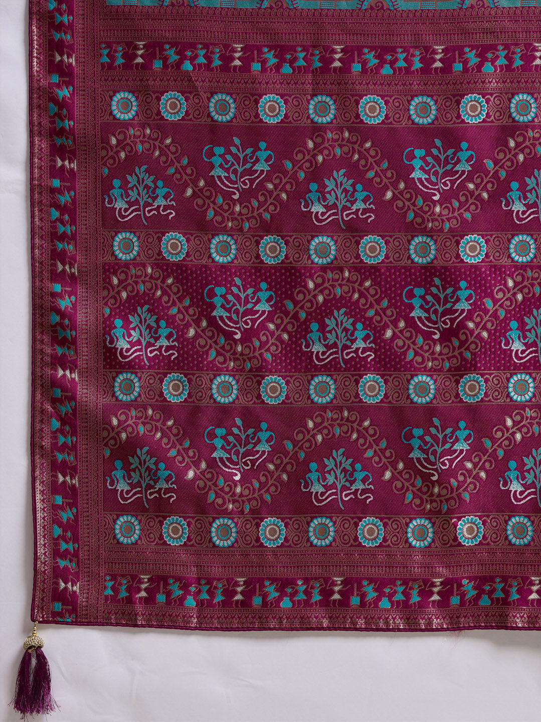 Woven Design Banarasi Silk Saree