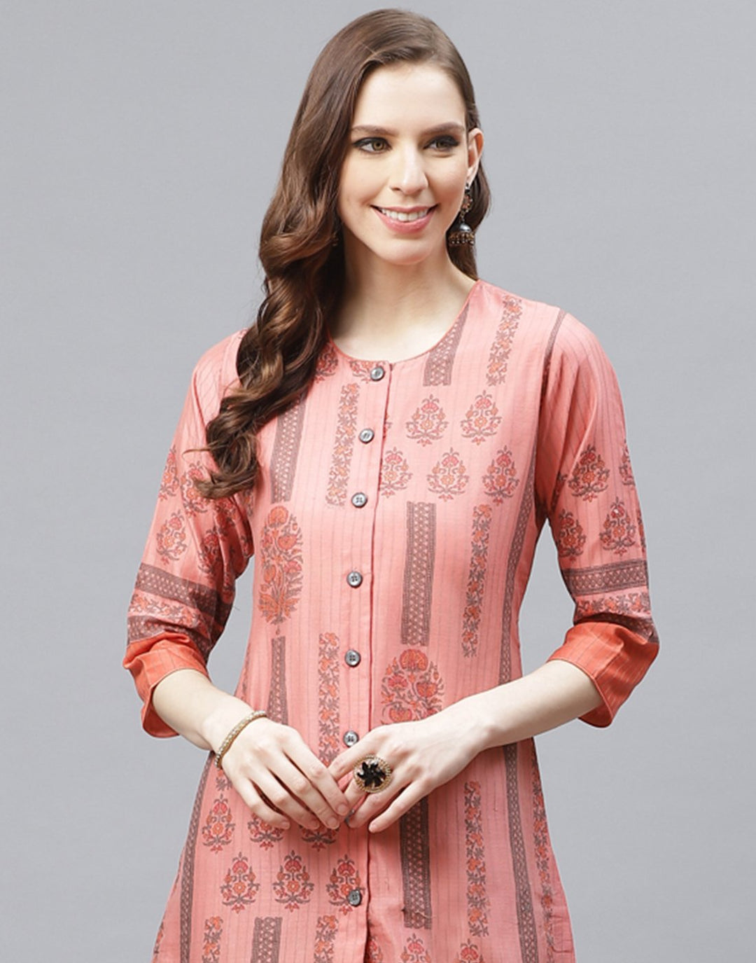 Straight Chanderi Kurta