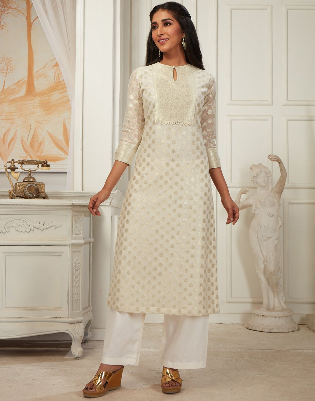 MBZ Meena Bazaar-KURTA-2PC-M (AUMRE)
