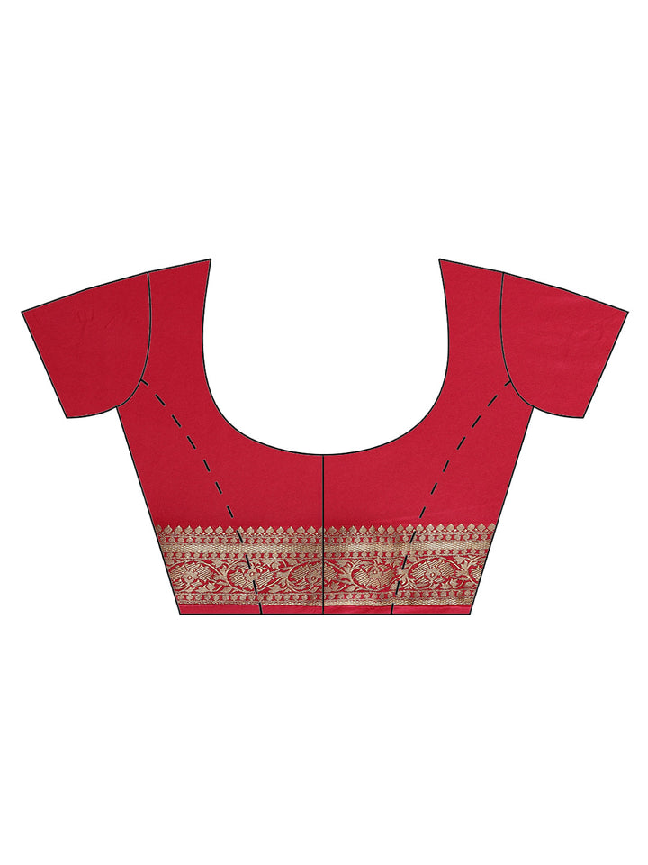 Zari Booti Handloom Woven Saree