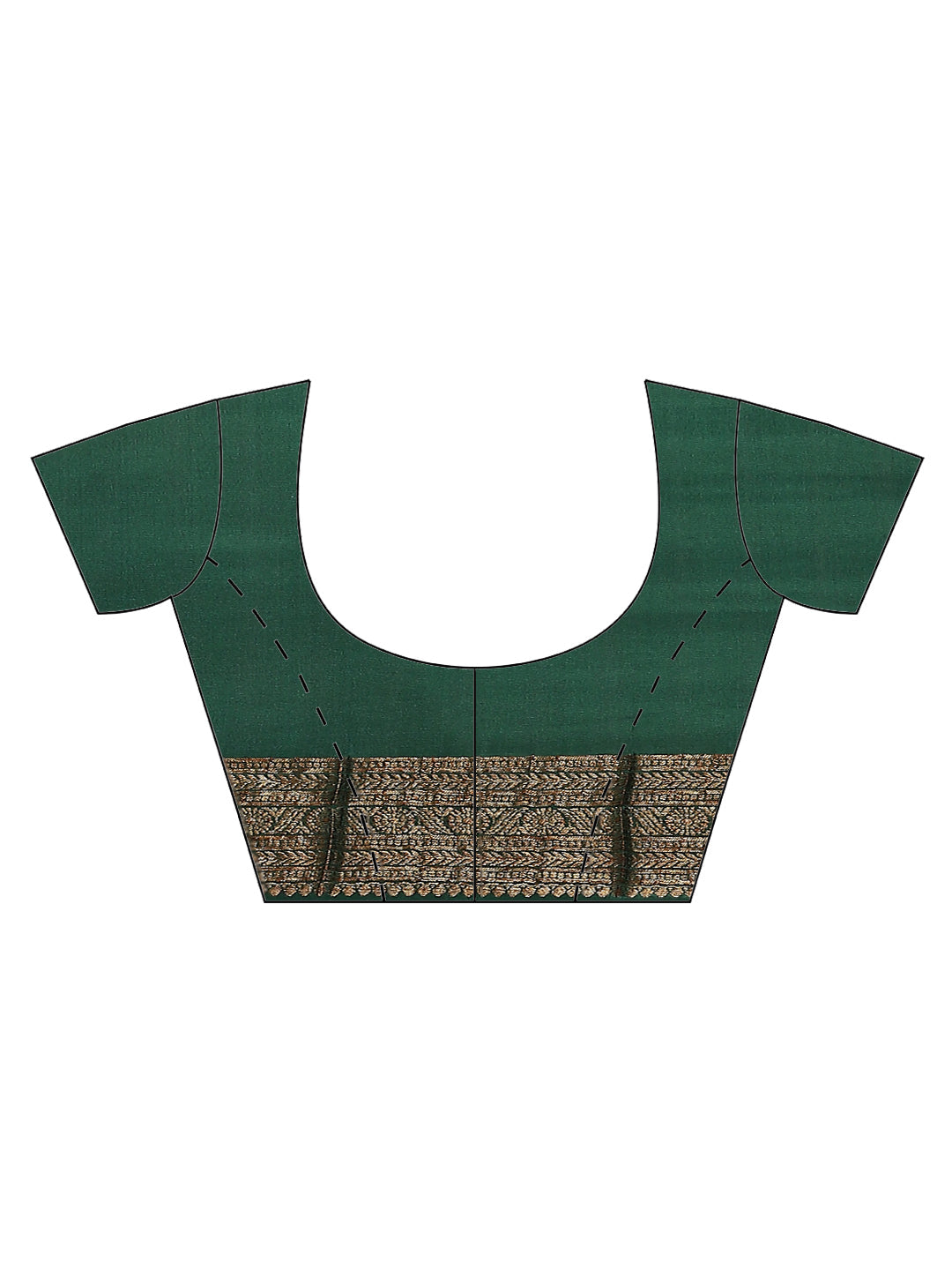 Antique Jaal Crepe Plain Saree