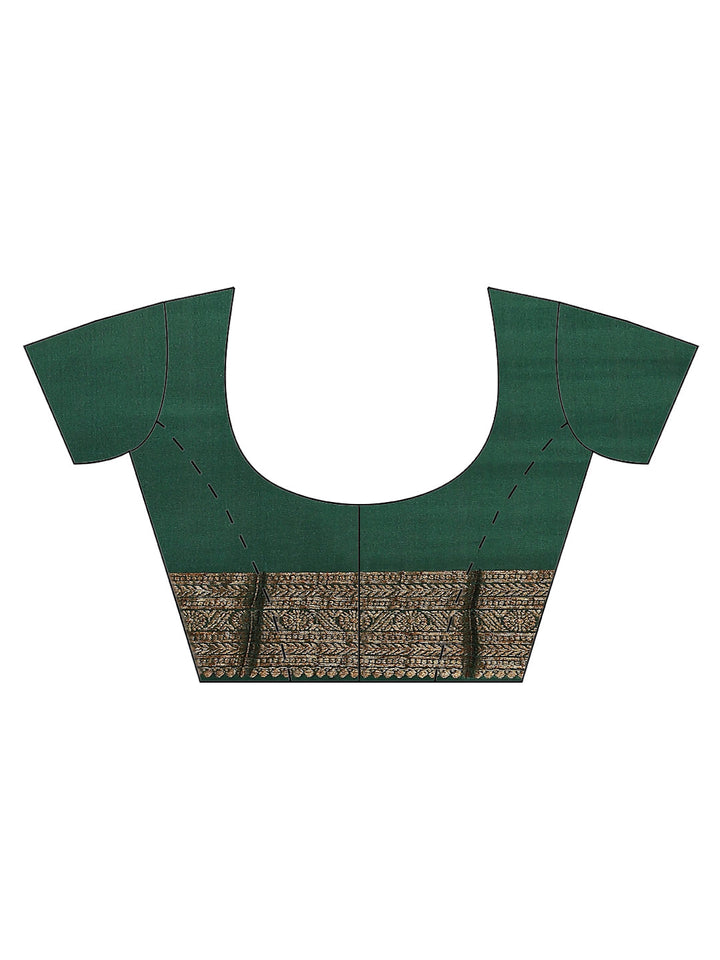 Antique Jaal Crepe Plain Saree