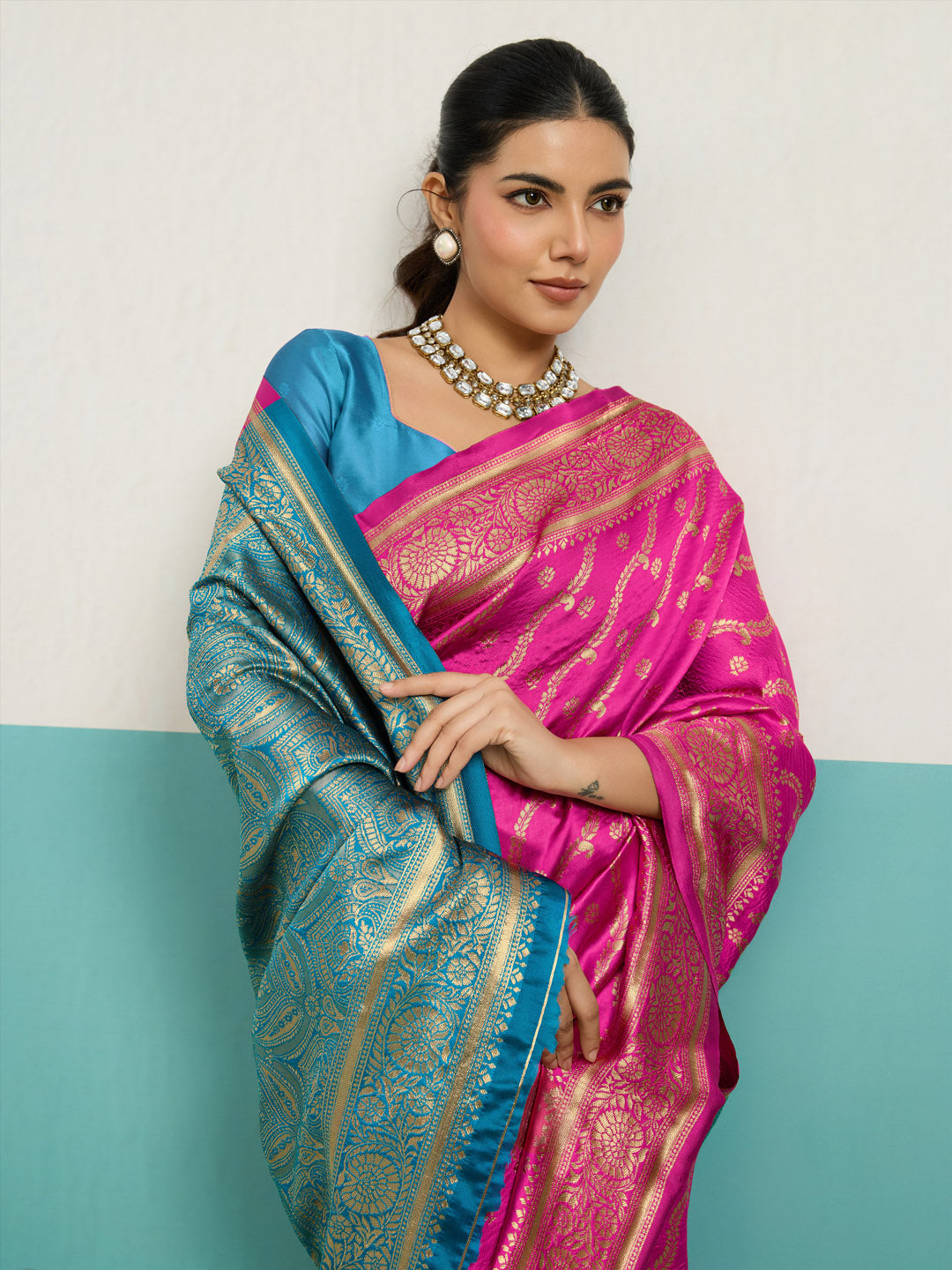 Woven Design Art Silk Saree
