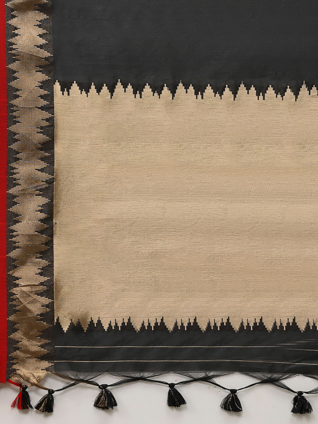 Woven Design Cotton Blend Saree