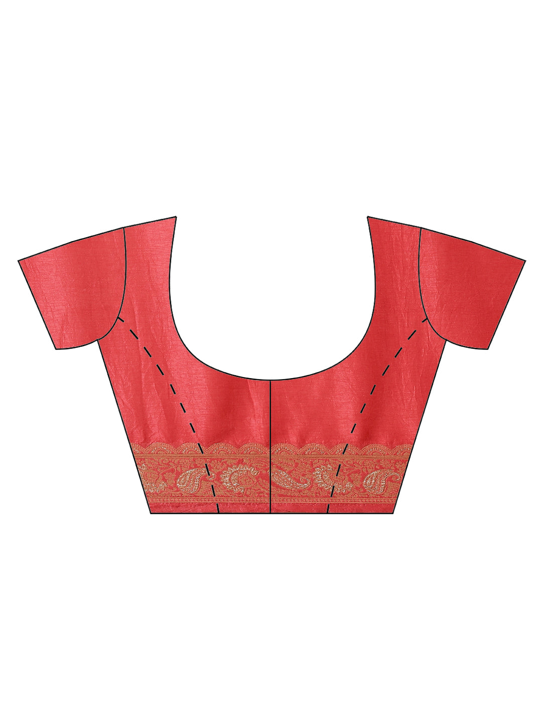 Zari Jaal Banarasi Woven Saree