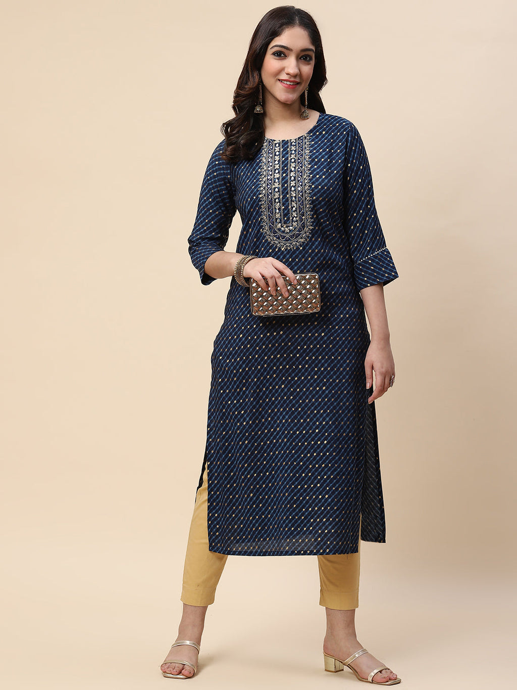 Printed Cotton Kurta