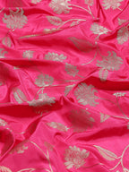 Floral Zari Jaal Handloom Woven Saree