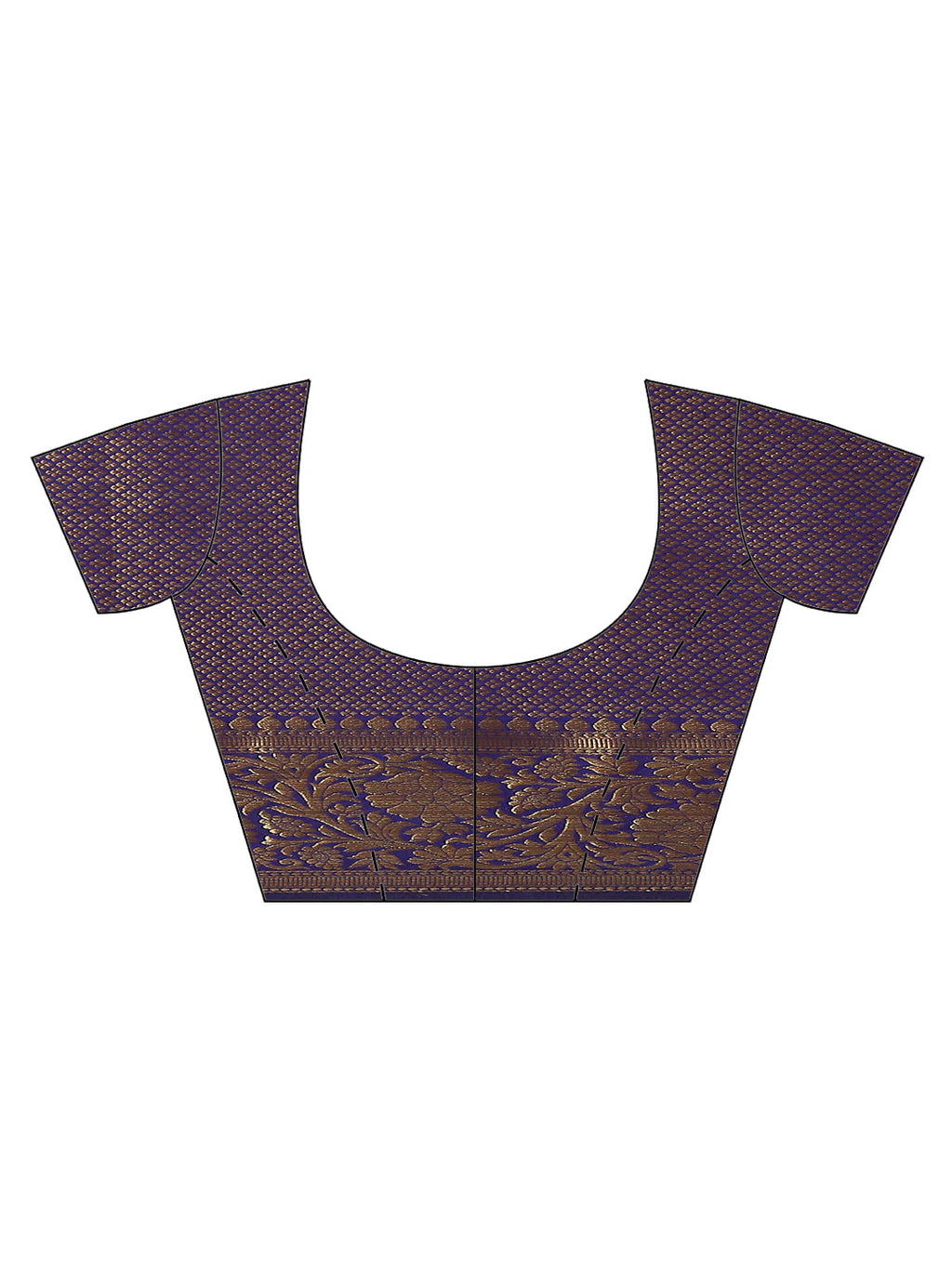 Zari Border Booti Handloom Woven Saree