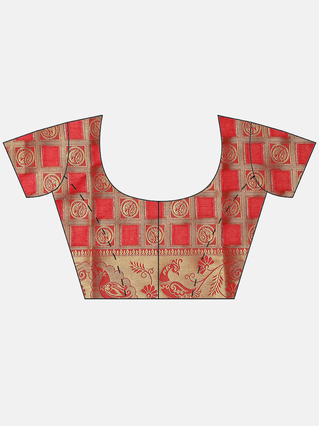 Zari Jaal Art Handloom Woven Saree