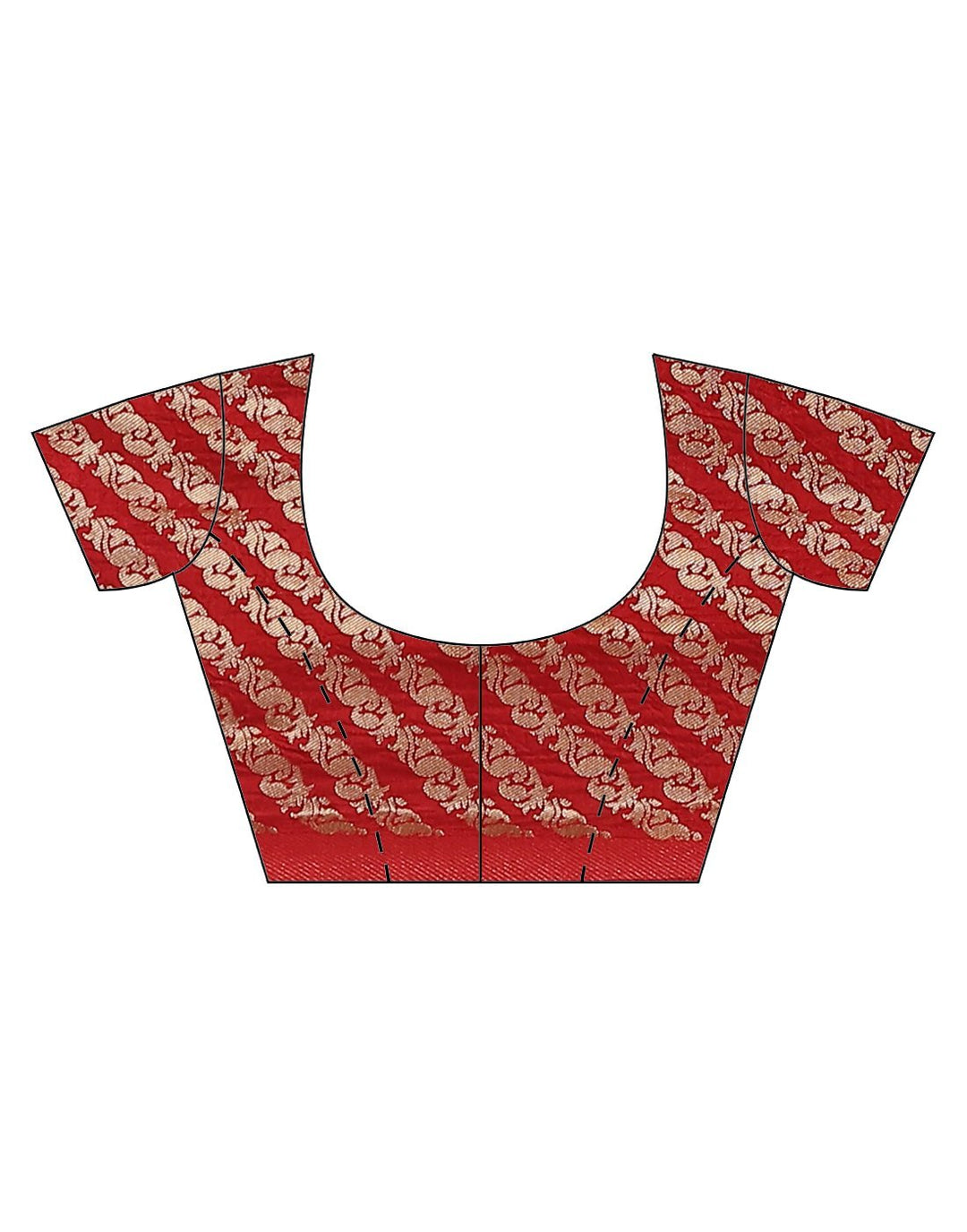 Banarasi Art maroon Handloom