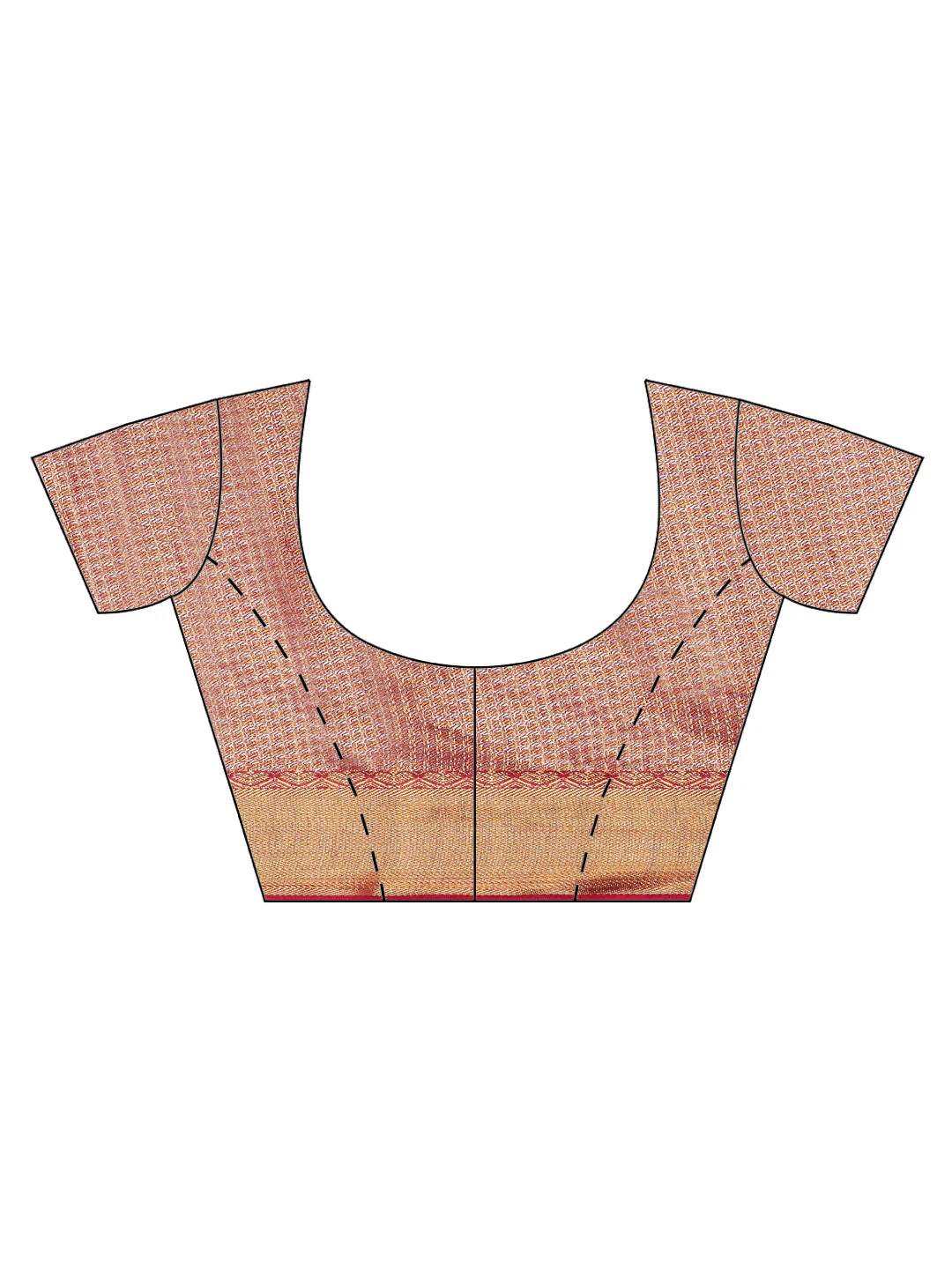 Brocade Zari Jaal Handloom Woven Saree