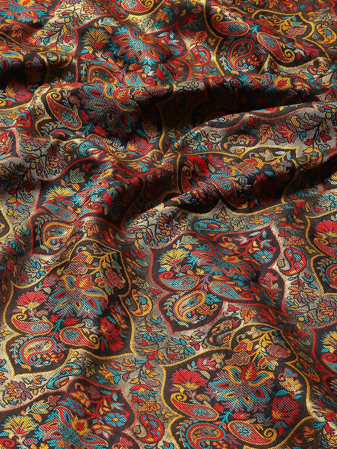 Zari Jaal Woven Handloom Saree