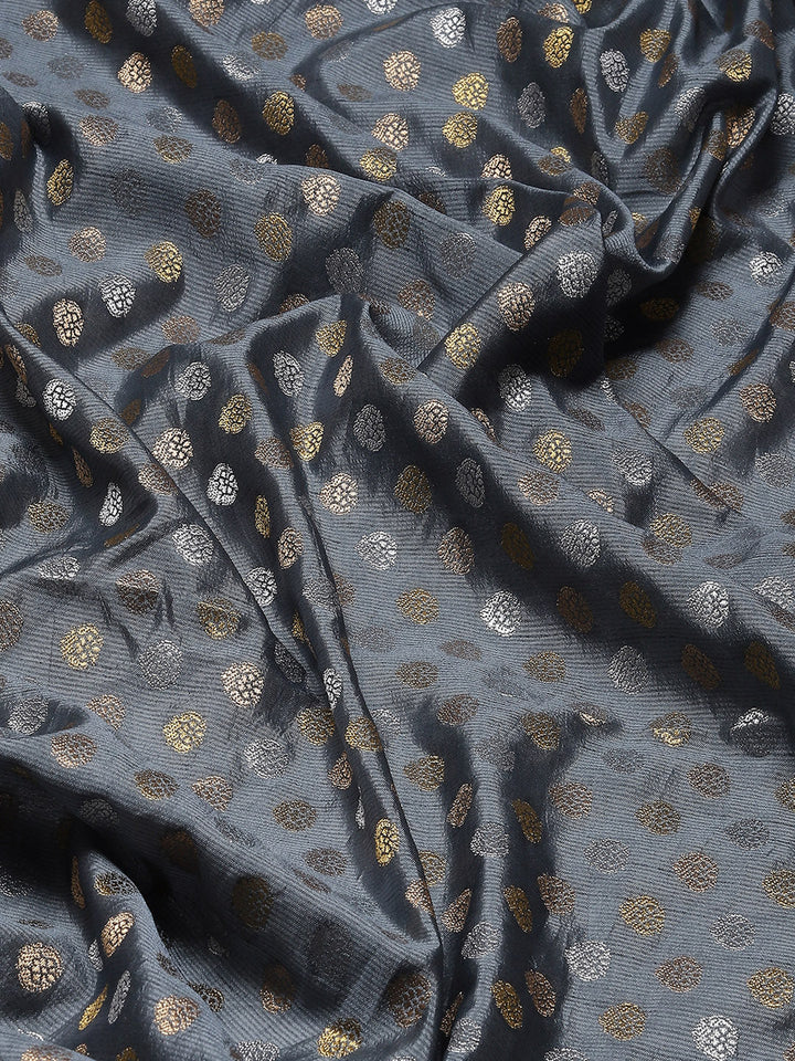 Zari Booti Woven Handloom Saree