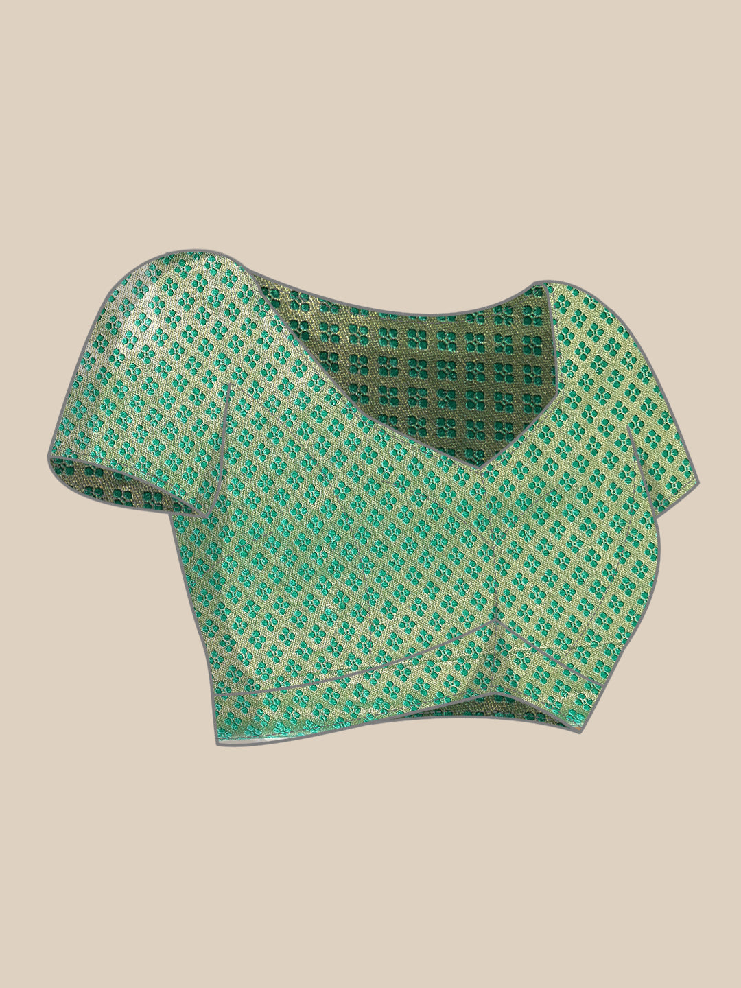 Plain Zari Border Art Handloom Woven Saree