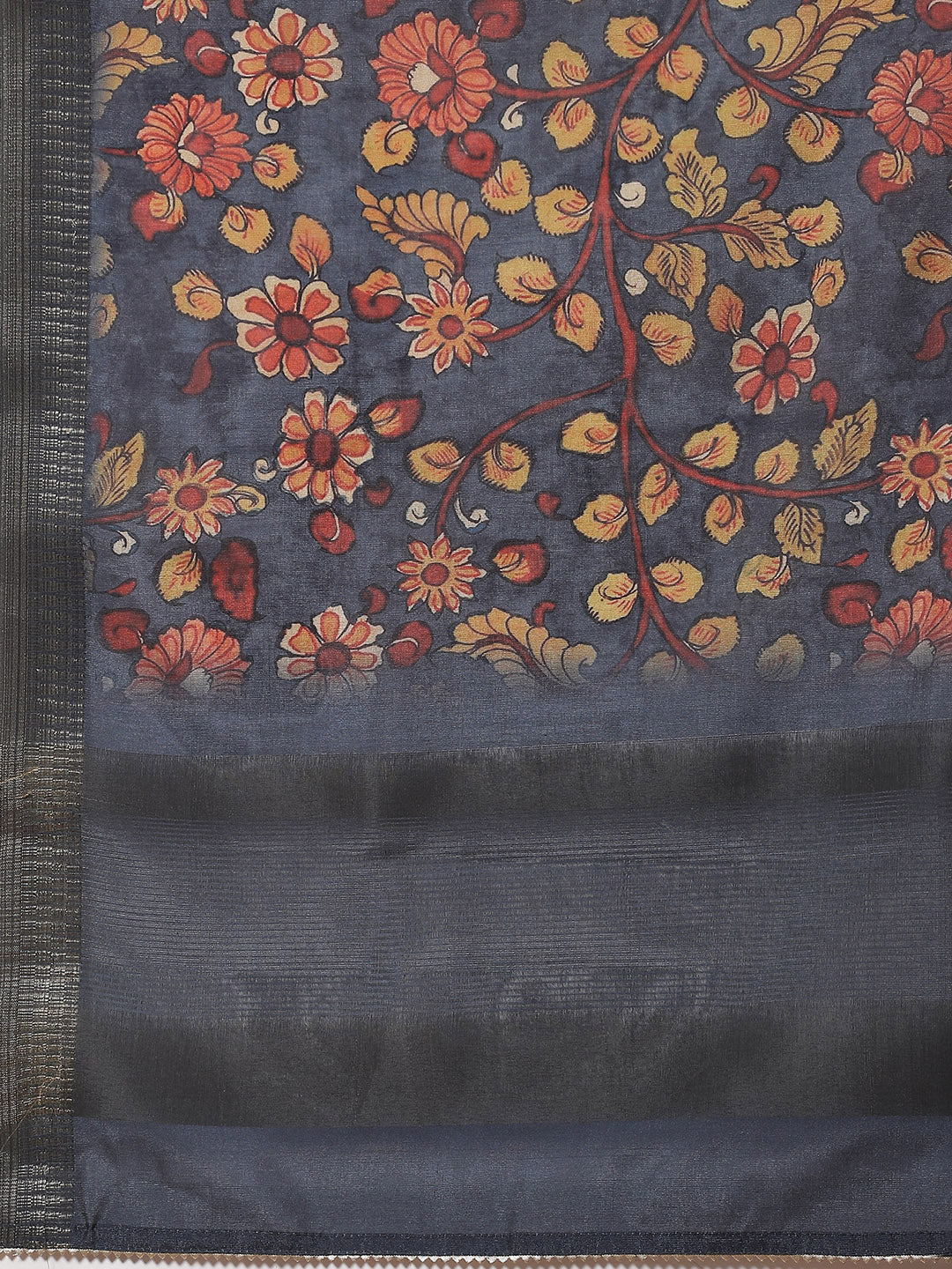 Neck Embroidered Chanderi Unstitched Suit Piece With Dupatta