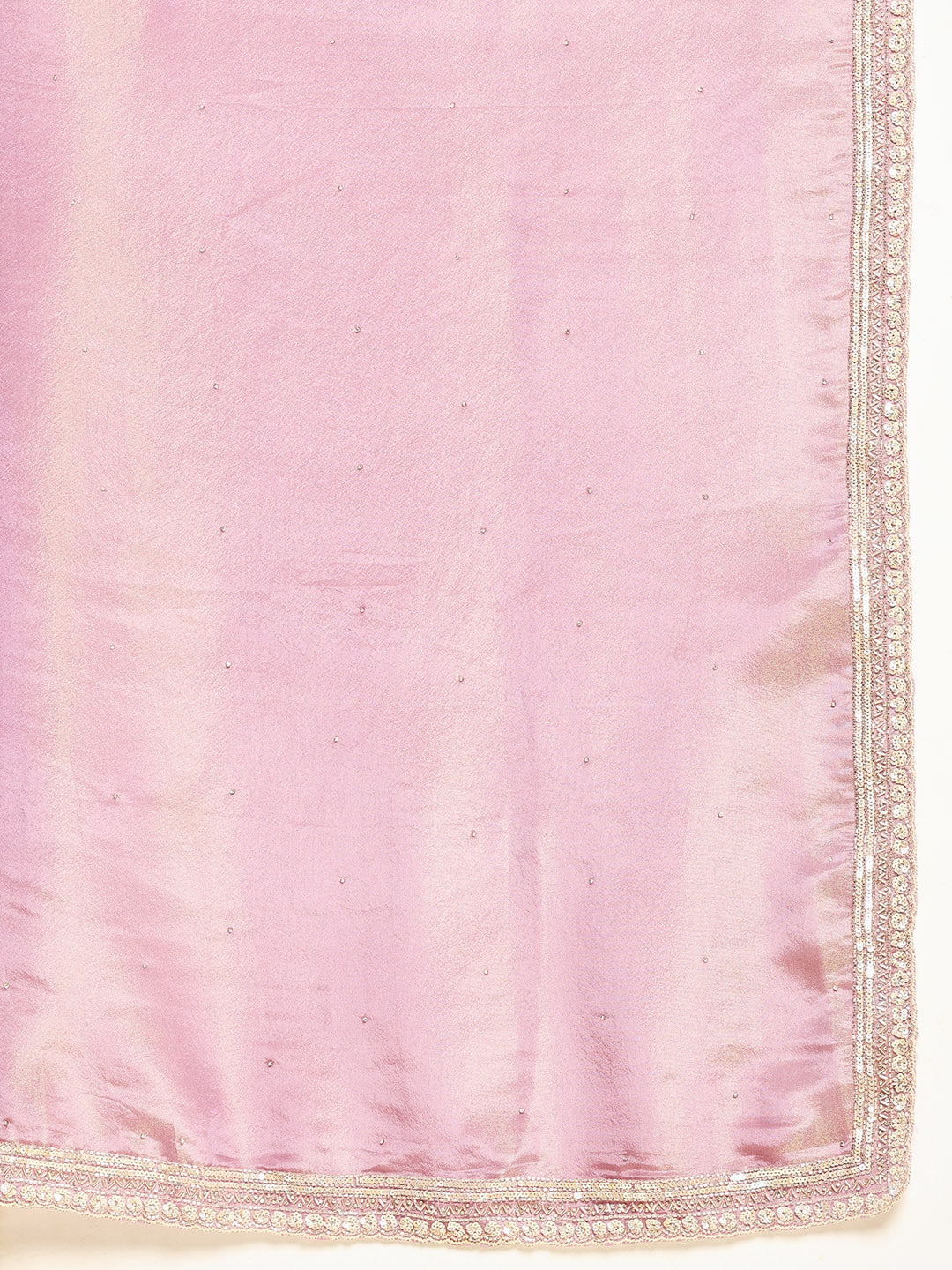 Sequence Embroidery Tissue Saree