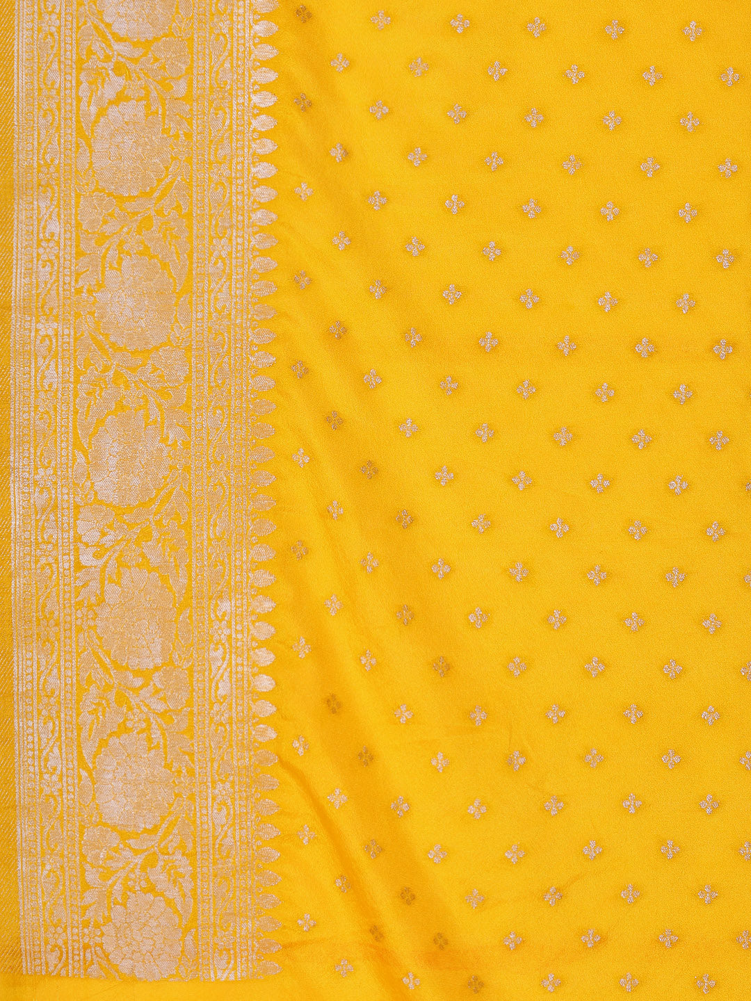 Zaari Jaal Crepe Saree