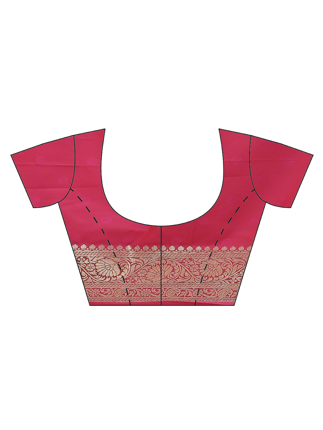 Zari Jaal Handloom Woven Saree
