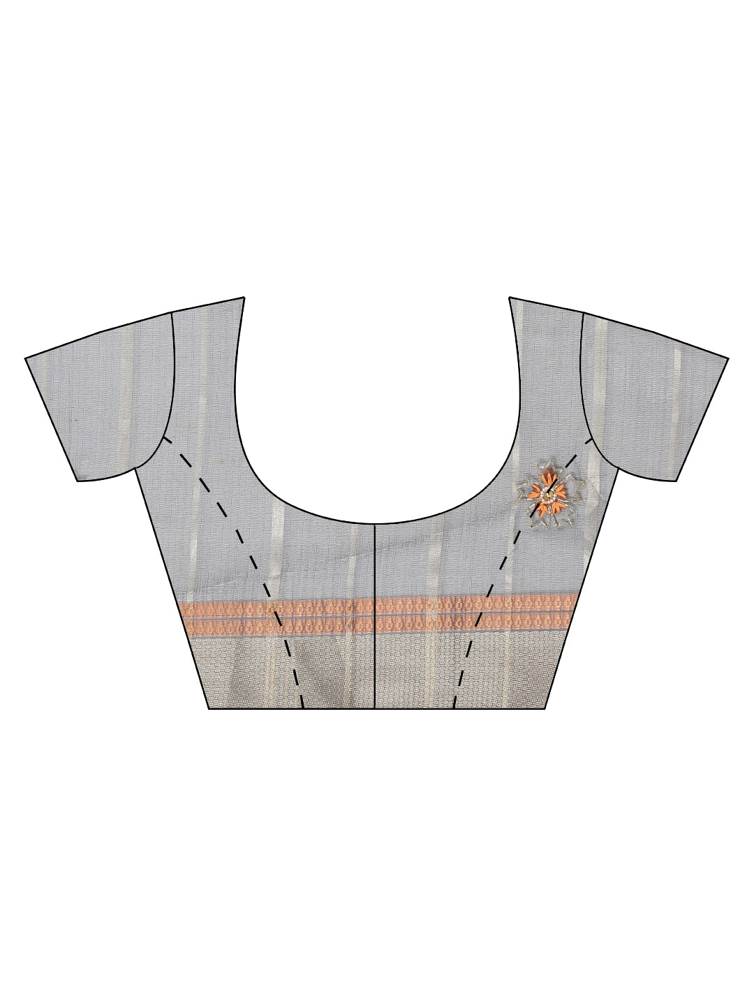 Woven Border Tissue Saree