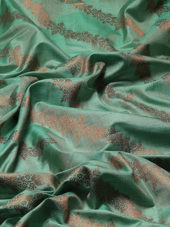 Zari Jaal Woven Handloom Saree